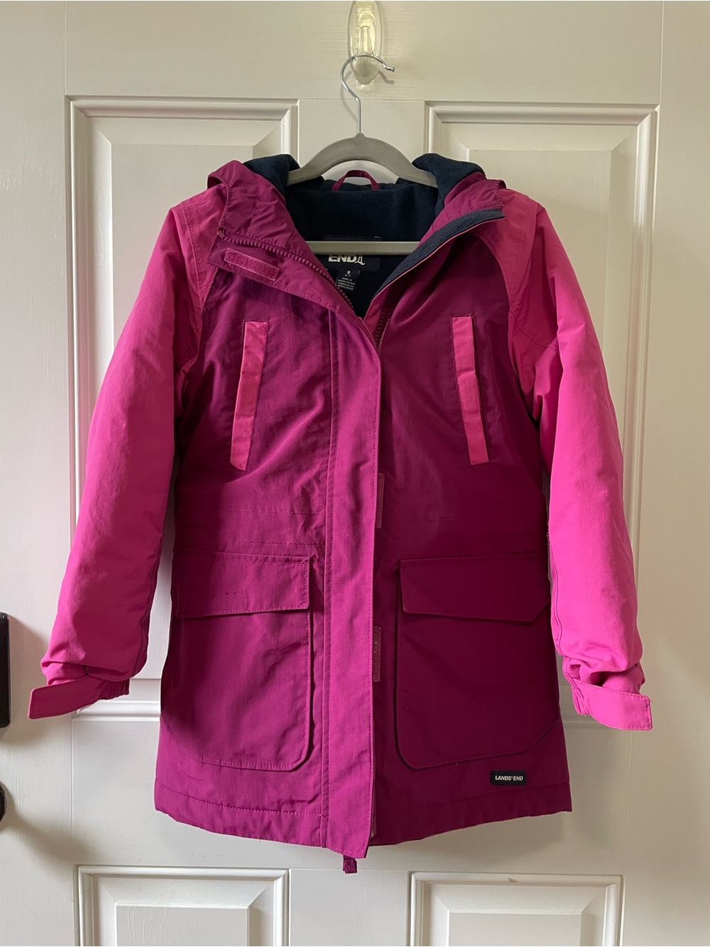 Lands' End Girls' Squall Waterproof Insulated Winter Parka